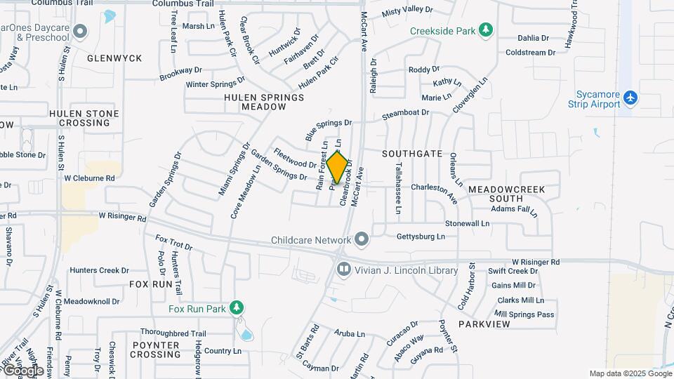 8505 Prairie Rose Ln Map and Location Details