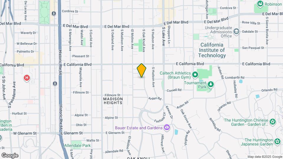 679 S Oak Knoll Ave Map and Location Details