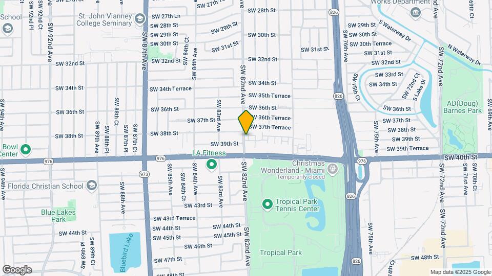 3809 SW 82nd Ave Map and Location Details
