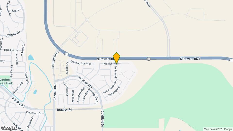 4513 Brylie Way Map and Location Details