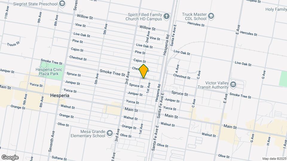 16465 Smoke Tree St Map and Location Details