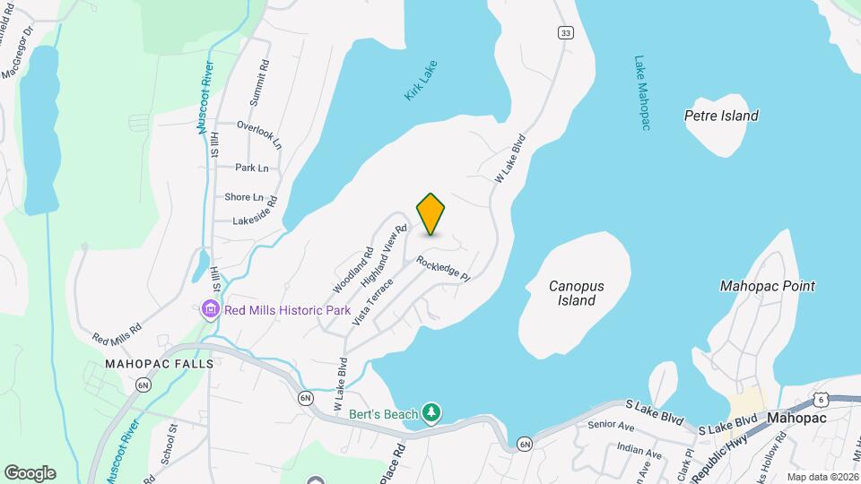 109 South Terrace Map and Location Details