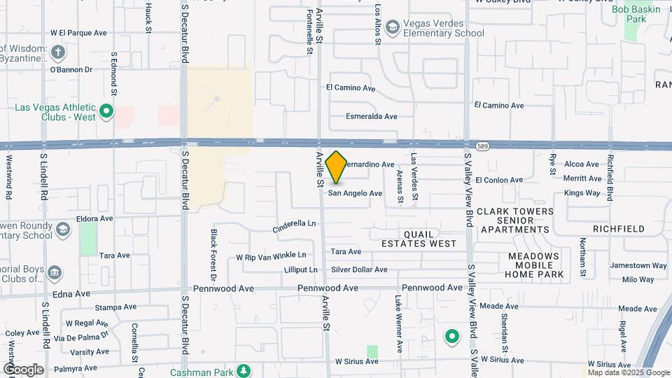 4312 San Angelo Ave Map and Location Details