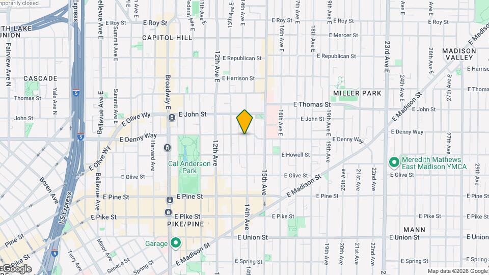 1835 14th Ave Map and Location Details