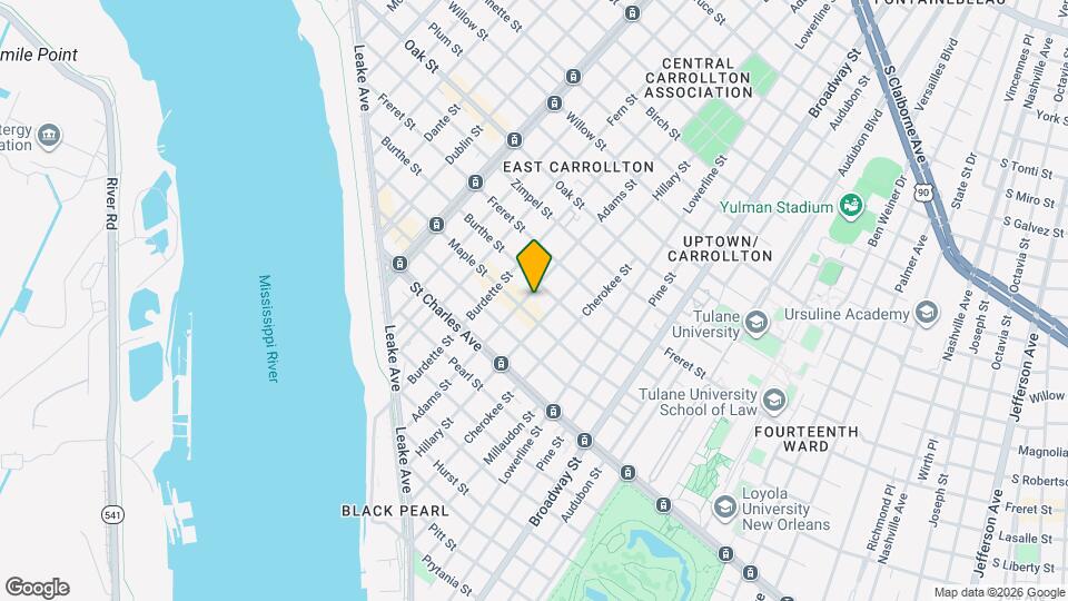 817 Adams St Map and Location Details