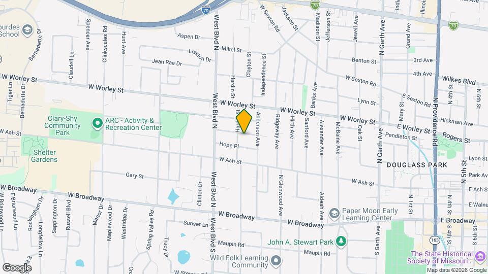 808 Broadhead St Map and Location Details