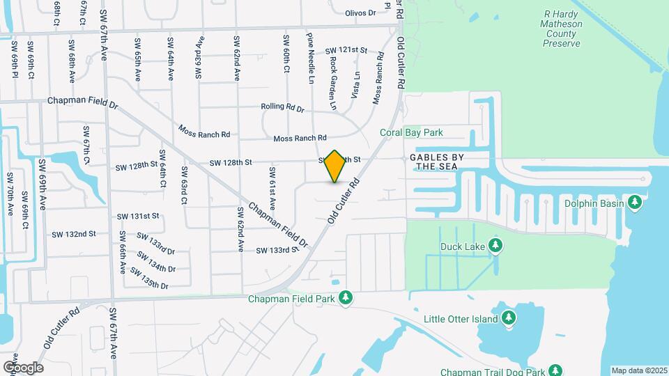 5900 SW 129th Terrace Map and Location Details