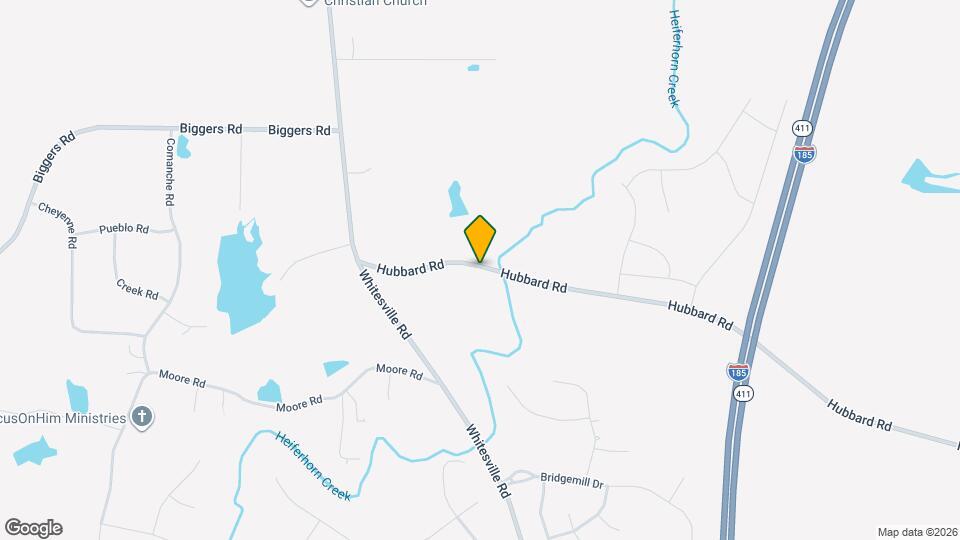 1400 Hubbard Rd Map and Location Details