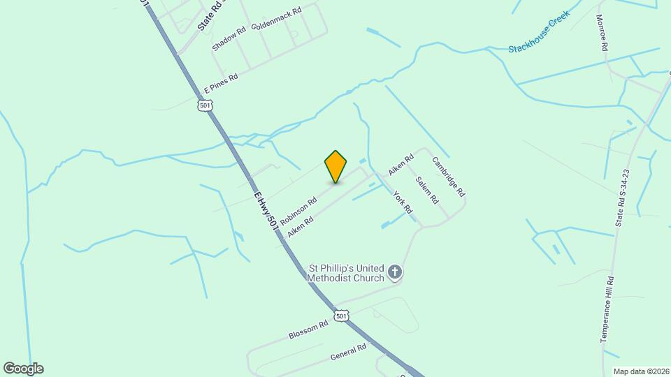 151 Robinson Rd Map and Location Details