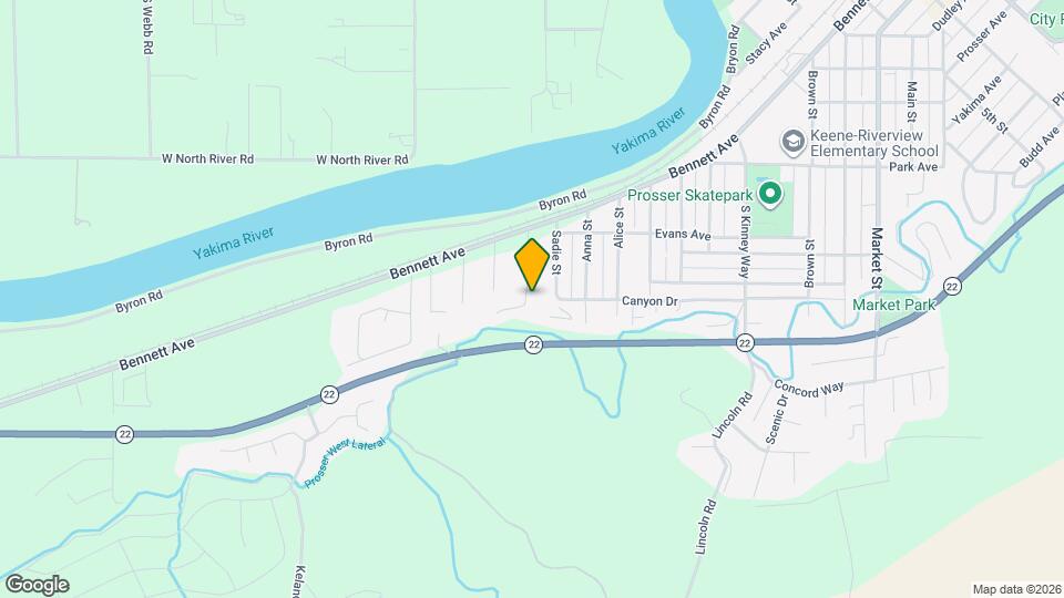 Canyon Park Campus Apartments Map and Location Details