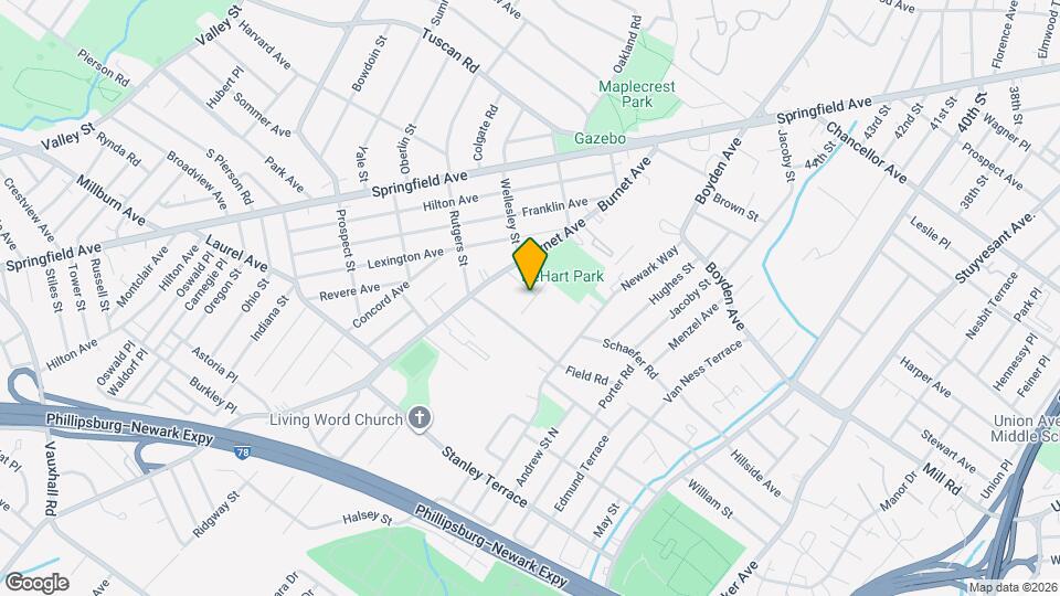 21 Lombardy Pl Map and Location Details