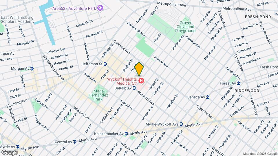 136 Saint Nicholas Ave Map and Location Details
