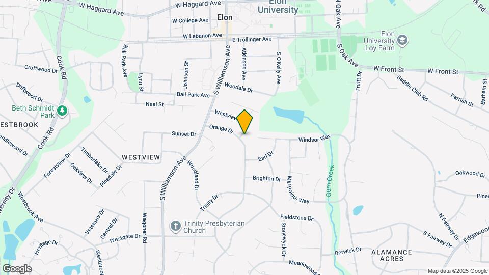 201 Orange Dr Map and Location Details