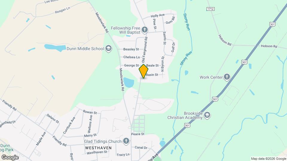 1020 Fairground Rd Map and Location Details