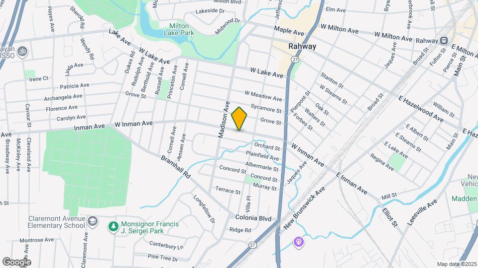 434 W Inman Ave Map and Location Details