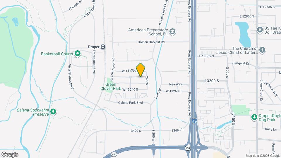 275 W 13165 S Mapa y Detalles de la Ubicación