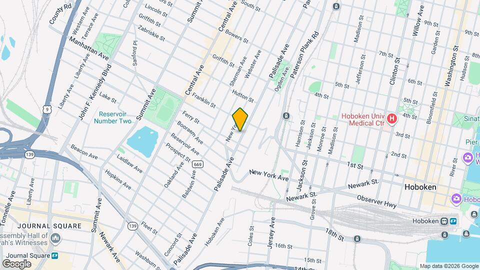 341 Palisade Ave, Unit SI ID1470335P Map and Location Details