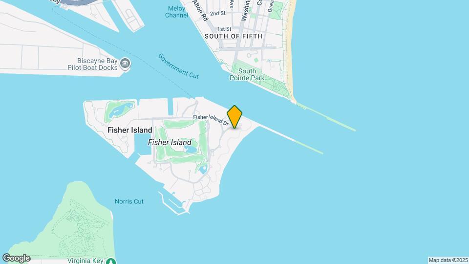 7471 Fisher Island Dr Map and Location Details