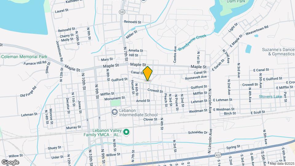 508 Guilford St-Unit -Apt 1 Map and Location Details