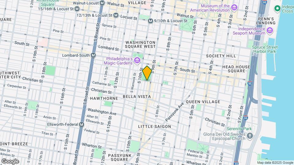 910 Fitzwater St Map and Location Details