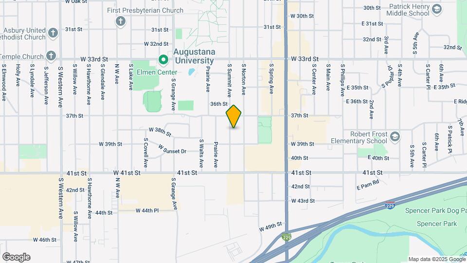 3002 S Summit Ave Map and Location Details