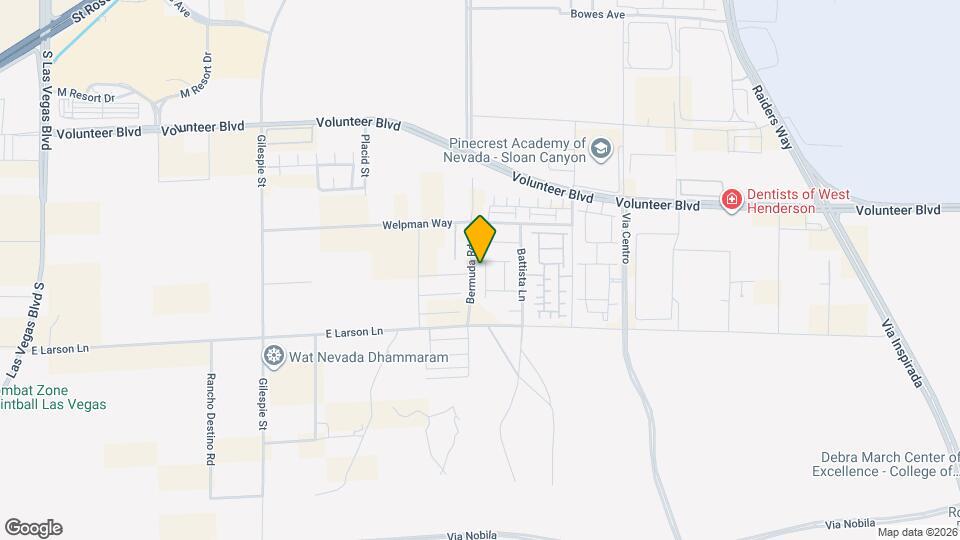 12759 Silver Queen St Map and Location Details