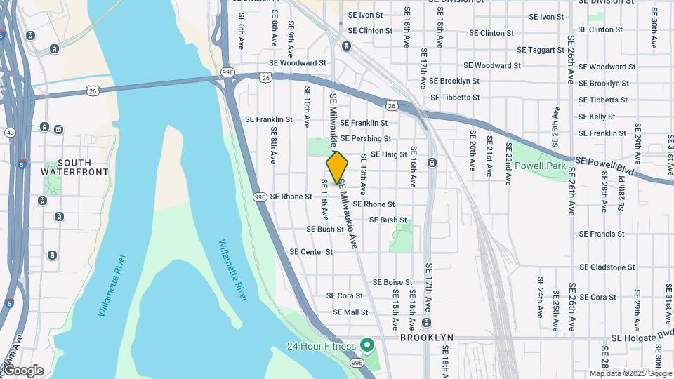 Milwaukie Apartments Map and Location Details