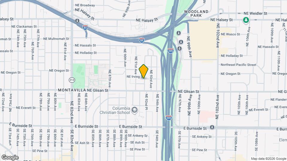 615 NE 92nd Ave Map and Location Details