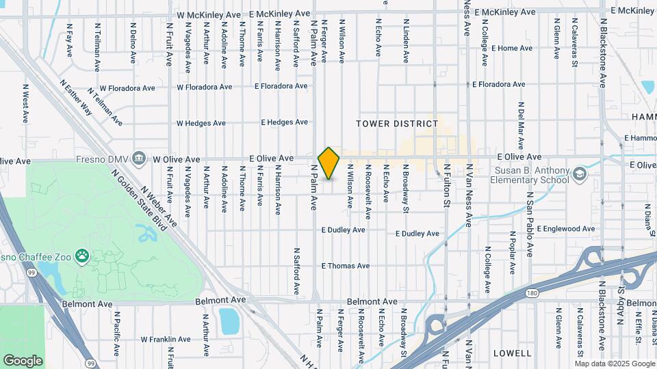 1017 N Ferger Ave Map and Location Details
