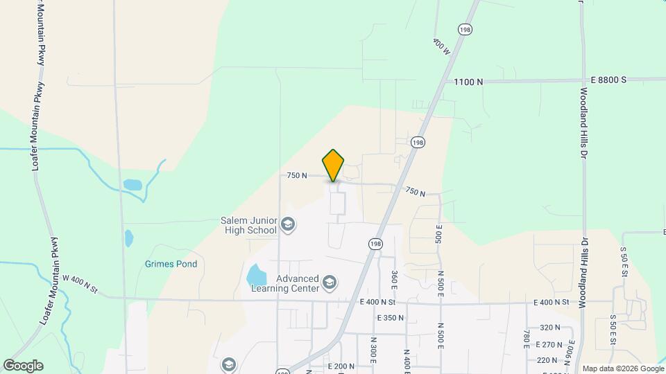 738 N 150 E St Map and Location Details