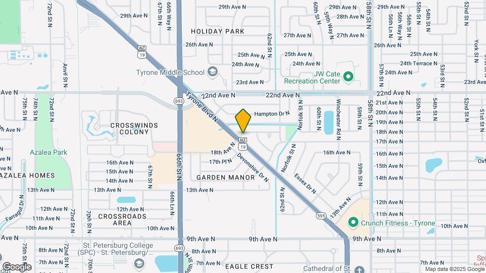 1781 Tyrone Blvd N Map and Location Details
