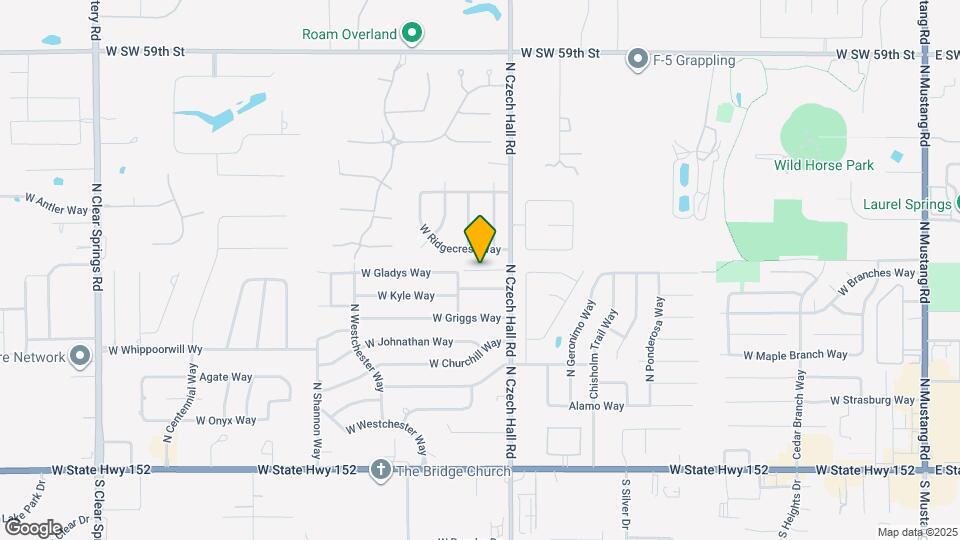 921 West Prairie Wind Way Map and Location Details