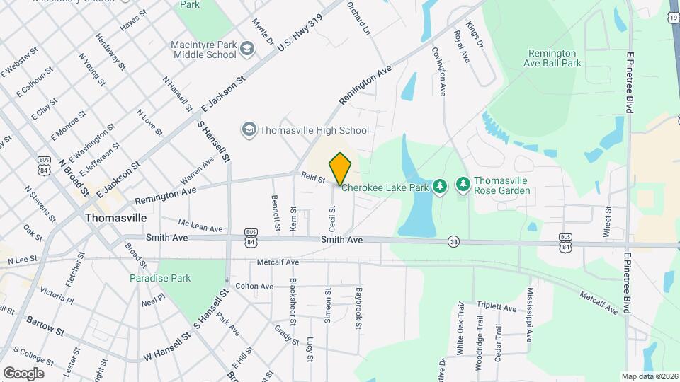 208 Reid St Mapa y Detalles de la Ubicación