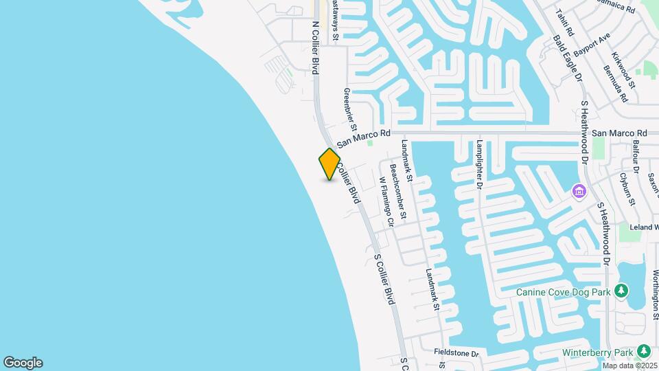 174 S Collier Blvd Mapa y Detalles de la Ubicación
