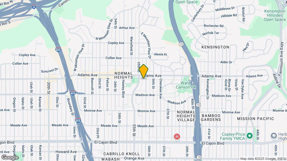 4674 Wilson Ave Map and Location Details