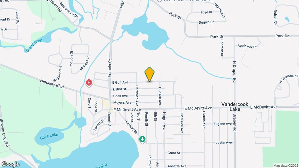 603 E Golf Ave Map and Location Details