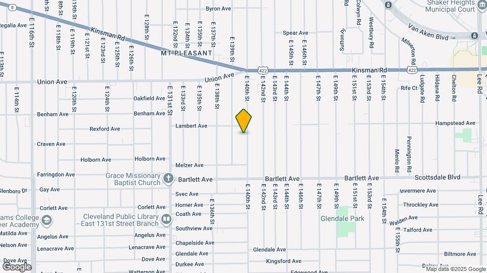 3650 E 140th St Map and Location Details