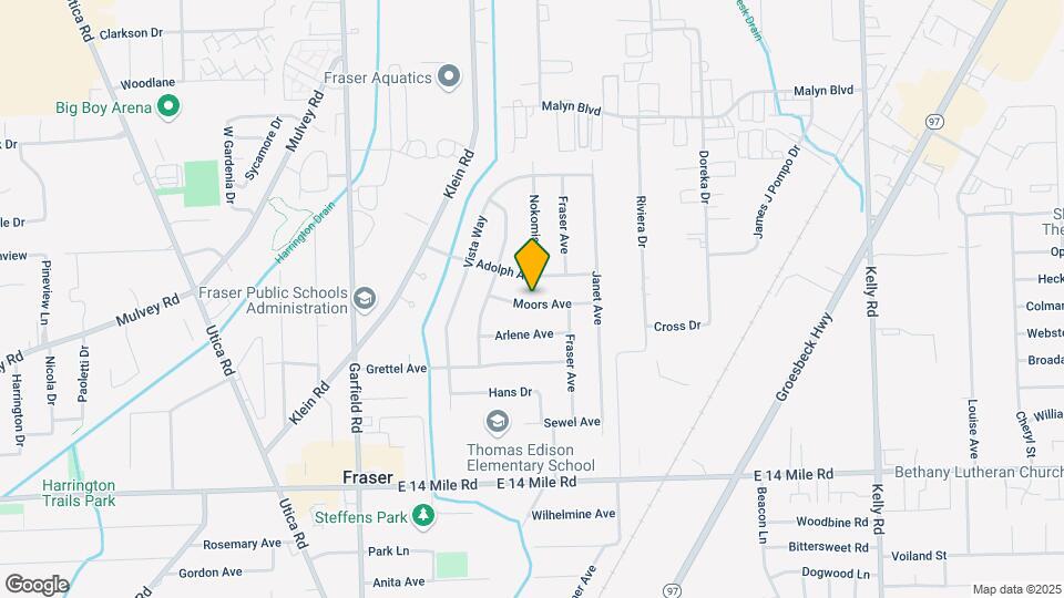 17455 Moors Ave Map and Location Details