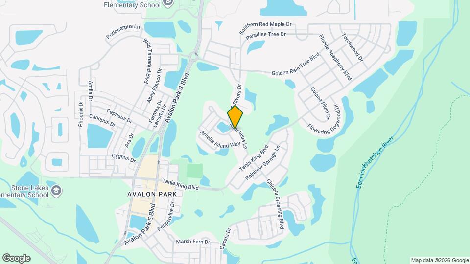 14288 Lovers Key Ln Map and Location Details