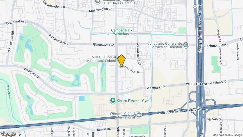 3607 Burning Palms Ct Mapa y Detalles de la Ubicación