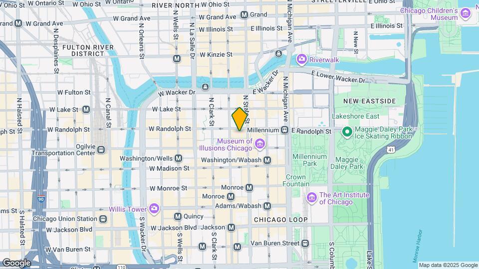19 W Randolph St Map and Location Details