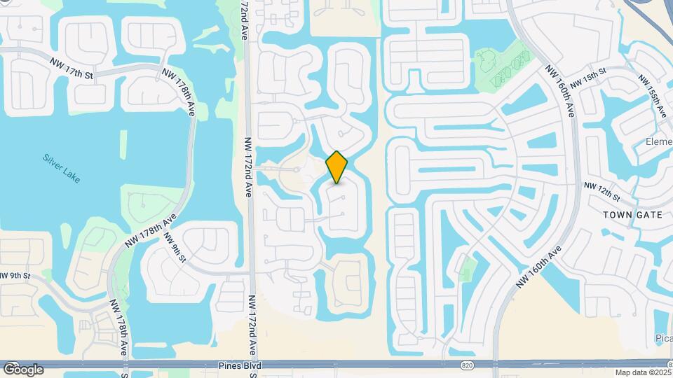 16764 NW 13th Ct Map and Location Details