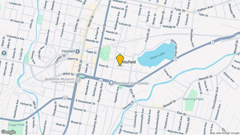 339 Fenn St, Unit 339 Fenn St 3th Floor Map and Location Details