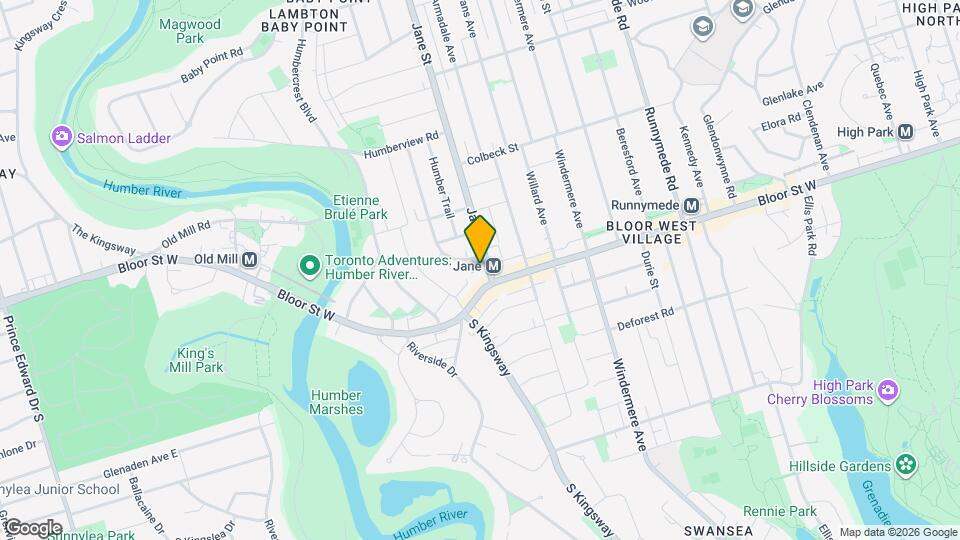 20 Jane St, Unit A Map and Location Details