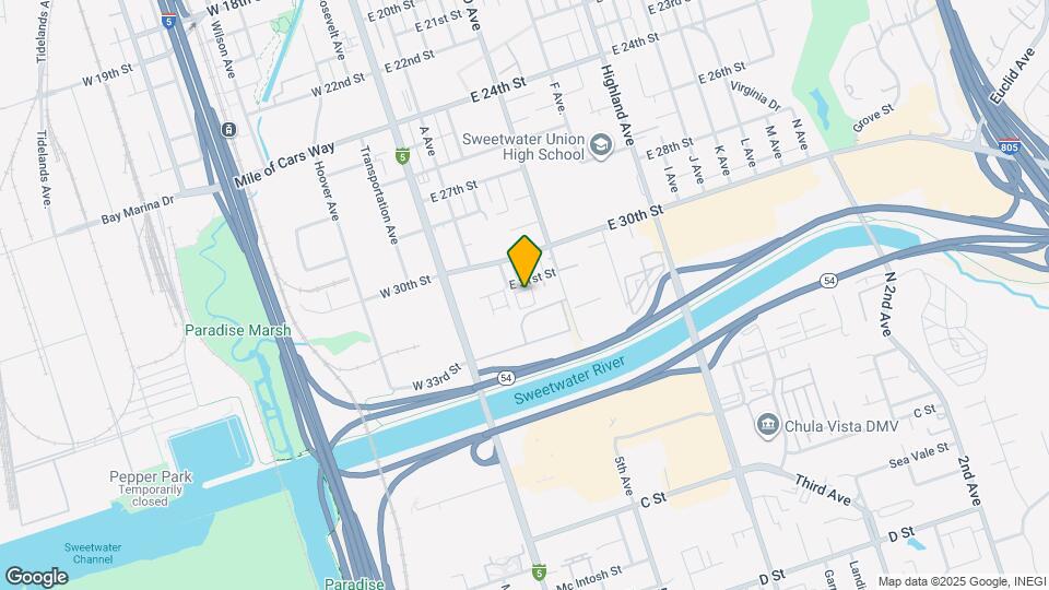 The Commodore Map and Location Details