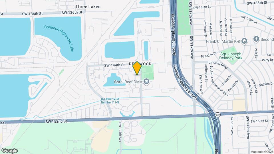 14601 SW 122nd Pl, Unit 14601 Map and Location Details