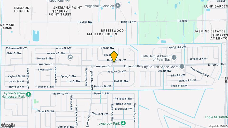 261 Emerson Dr NW Map and Location Details