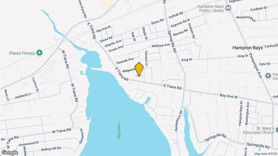 63 E Tiana Rd Map and Location Details