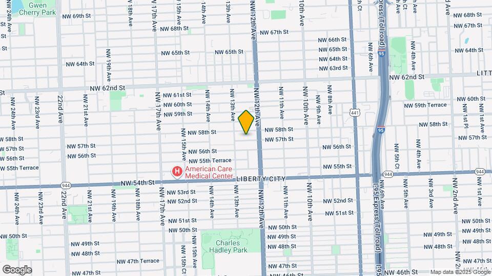 1251 NW 57th St Map and Location Details