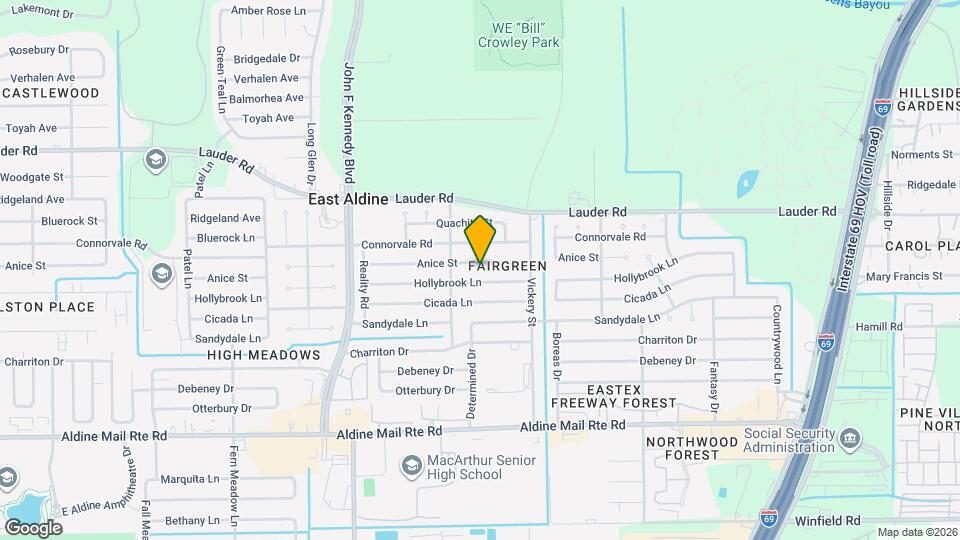 4610 Anice St Map and Location Details